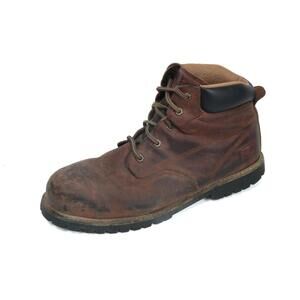timberland gritstone boots 6" leather steel toe work boots shoes leather 10.5 M